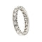 Bague 54 Alliance tour complet diamants 2,40 ct 58 Facettes 33088