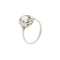 Bague 59 Bague Or blanc Aigue-marine 58 Facettes 27600