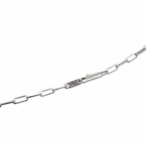 Collier Dinh Van Collier Pendentif Impression Or blanc Diamant 58 Facettes 577667GD