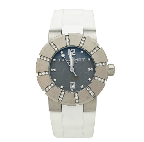 Montre Montre Chaumet, "Class One", titane, diamants, caoutchouc. 58 Facettes 31808