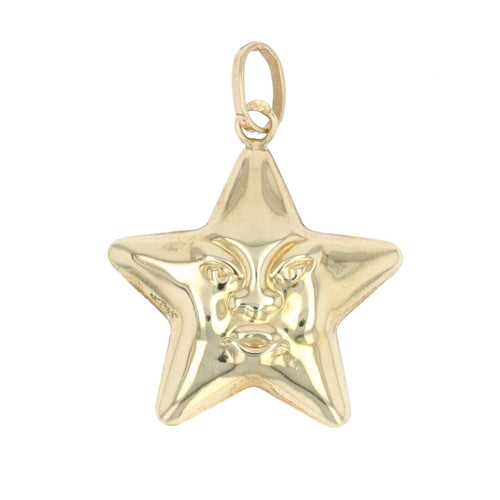 Pendentif Pendentif étoile or jaune 58 Facettes CVP42