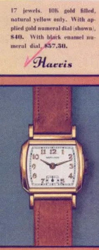 Montre Montre Hamilton Harris, 1937 58 Facettes