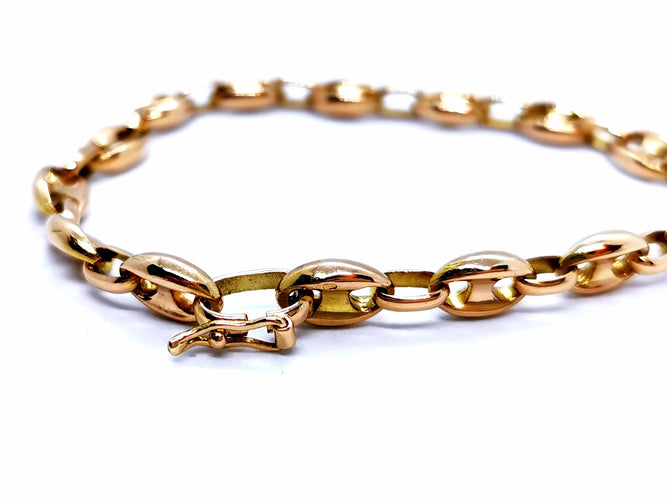 Bracelet Bracelet Grain de café Or jaune 58 Facettes 1048311CD