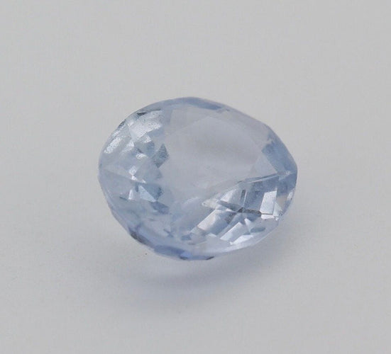 Gemstone Saphir bleu 1.01cts chauffé certificat PRECIEUX 58 Facettes 108