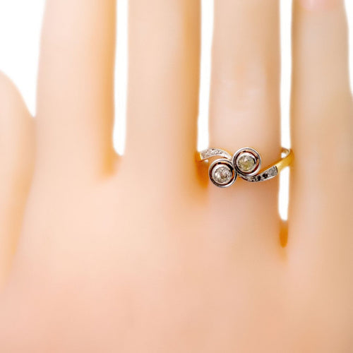 Bague 54.5 Bague croisée Or Diamant 58 Facettes BD7AF4004E8E4CA4A0F75F90E4037A4C