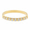 Bague 55 Bague Alliance Or jaune Diamant 58 Facettes 578391CD