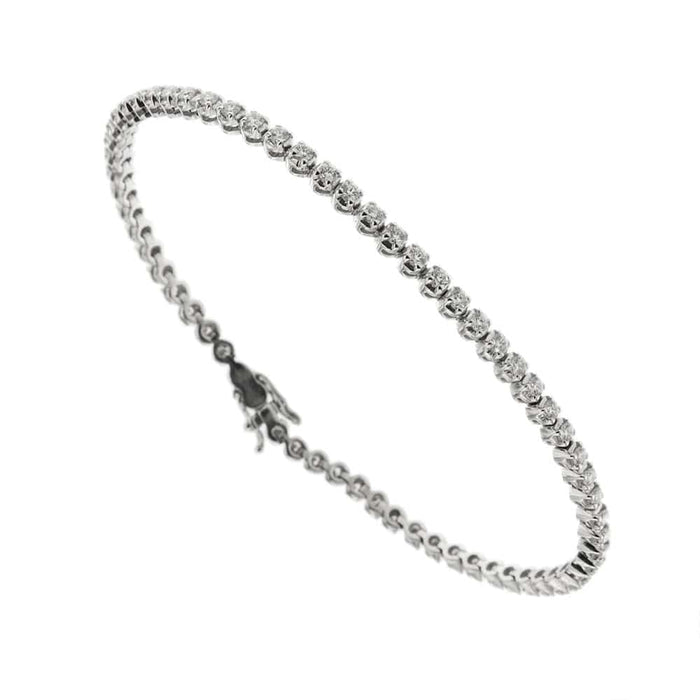 Bracelet Bracelet tennis diamants 1,92 ct 58 Facettes 24738