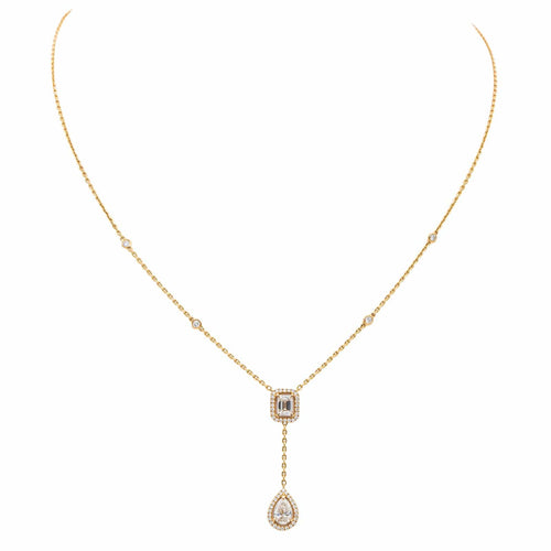Collier Messika Collier My twin Or rose Diamant 58 Facettes 2801604CN