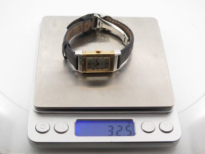 Montre montre JAEGER-LECOULTRE reverso lady 260.5.08 33 mm quartz or acier 58 Facettes 253761