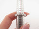 Bague 51 bague alliance americaine platine sertie 17 diamants 3ct 58 Facettes 223699