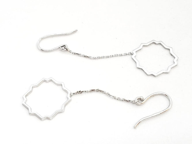 Boucles d'oreilles Boucles d'oreilles Transparence Or blanc 58 Facettes 578940RV