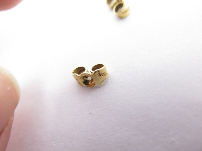 Boucles d'oreilles CARTIER - Boucles d'Oreilles Créoles Or & Acier 58 Facettes 233921