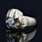 Bague 52 Bague ancienne lion en or et son diamant 58 Facettes 22-351