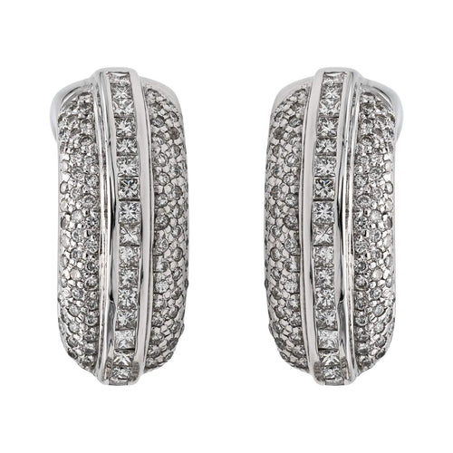 Boucles d'oreilles Boucles d'oreilles Or Blanc Diamant 58 Facettes 2353173CN