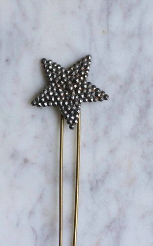 Accessoire Peigne ancien étoile pointe d'acier 58 Facettes