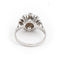 Bague 53 Bague Marguerite Or blanc Diamant 58 Facettes 2058074CN