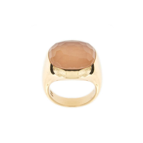 Bague 52 POMELLATO - Bague quartz rose 58 Facettes 32747