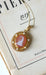 Pendentif Médaillon camée agate et perles sur or jaune 58 Facettes