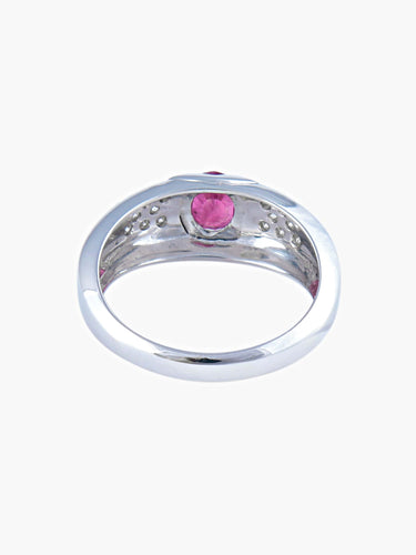 Bague 62 Bague Rubis Diamants 58 Facettes