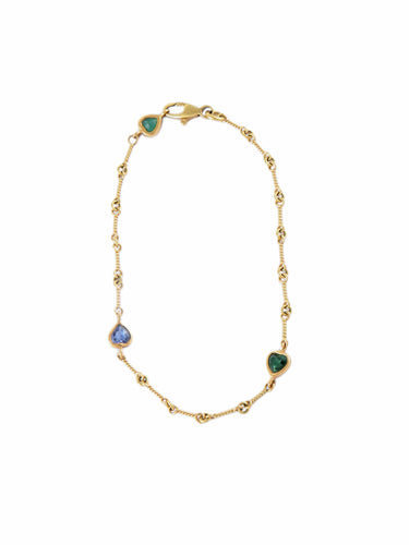 Bracelet BRACELET "COEUR" OR 58 Facettes BO/210012