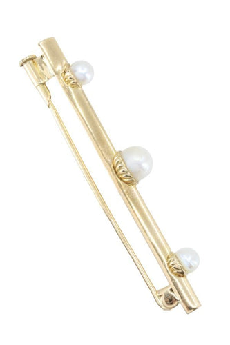 Broche BROCHE ANCIENNE PERLES 58 Facettes 052401