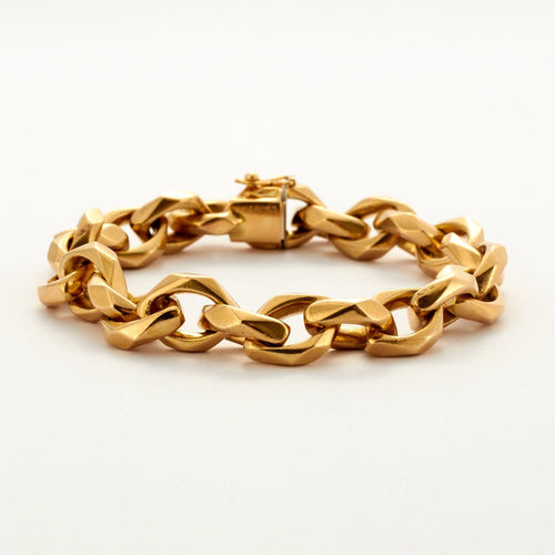 Bracelet HERMES - Bracelet Or jaune 58 Facettes