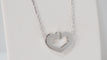 Collier Collier Cartier Symboles cœur en or blanc 58 Facettes