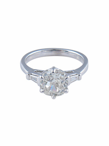 Bague 49 Bague Solitaire Diamants 58 Facettes