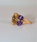 Bague Bague Papillon citrine, améthystes, diamants 58 Facettes 469