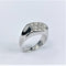 Bague Chevalière Or Blanc Diamant 58 Facettes 20400000506