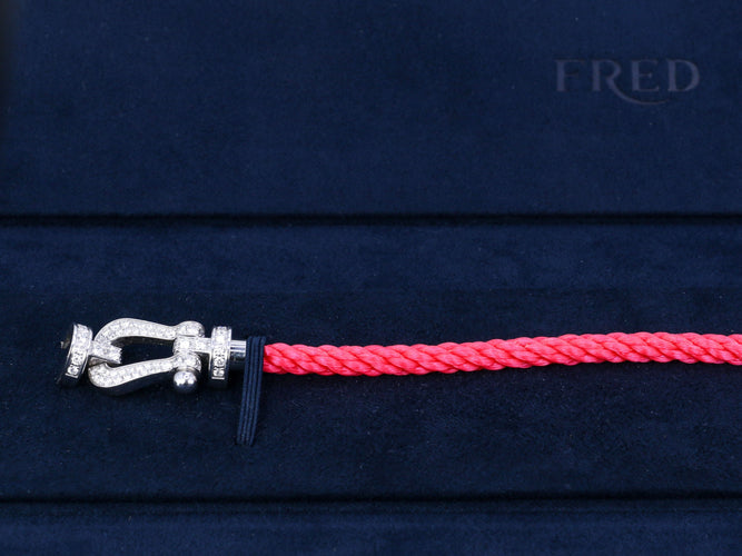 Bracelet FRED - Bracelet Force 10 en or blanc, diamants 58 Facettes 639