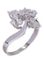 Bague 56 BAGUE FLEUR DIAMANTS 58 Facettes 081041