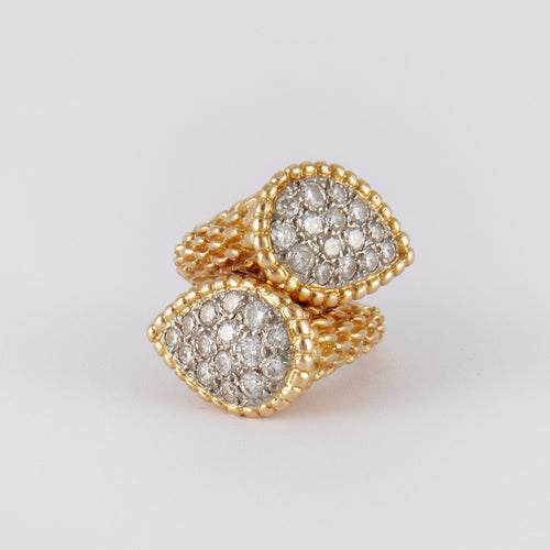 Bague 54 Boucheron - Bague Serpent Bohème Grand modèle Diamants 58 Facettes