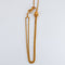 Collier Sautoir ancien en or jaune 58 Facettes