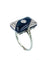 Bague 54.5 Bague Art Déco onyx et diamants 58 Facettes