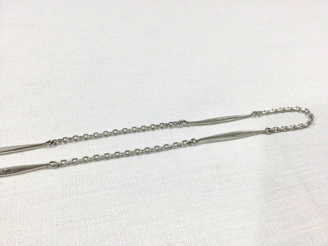 Collier Sautoir En Argent 58 Facettes