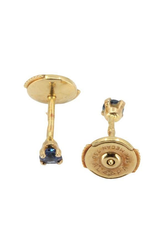 Boucles d'oreilles BOUCLES D'OREILLES CLOUS SAPHIRS 58 Facettes 048631