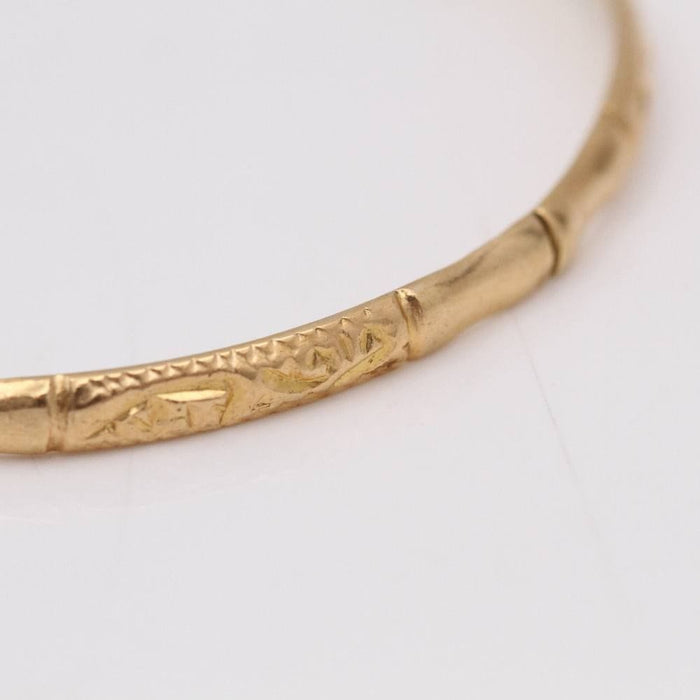 Bracelet Bracelet rigide pour fille en or trotteuse 58 Facettes E358436A