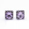 Boucles d'oreilles Boucles d'oreilles SALVINI, Or noir Améthystes Diamants 58 Facettes D360397CS