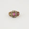 Bague 51 Bague ancienne Rubis Diamants Péridot 58 Facettes