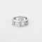 Bague 54 GUCCI - bague or gris, diamants 58 Facettes HS22167