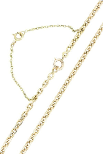 Collier CHAINE MAILLE FORÇAT RONDE 58 Facettes 052451