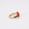 Bague 52 POMELLATO - Bague Capri Corail Tsavorites 58 Facettes