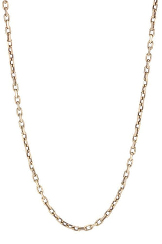 Collier CHAINE MAILLE FORÇAT OR 58 Facettes 076601