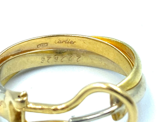 Boucles d'oreilles CARTIER - Paire de Boucles d’Oreilles Trinity 3 ors 58 Facettes