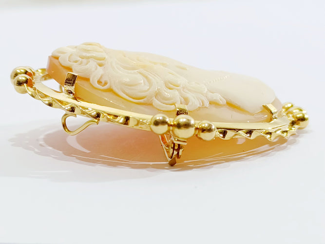 Pendentif Pendentif Broche Camée Coquillage 58 Facettes 3114/1