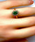 Bague Bague marguerite émeraude diamants 58 Facettes AB181