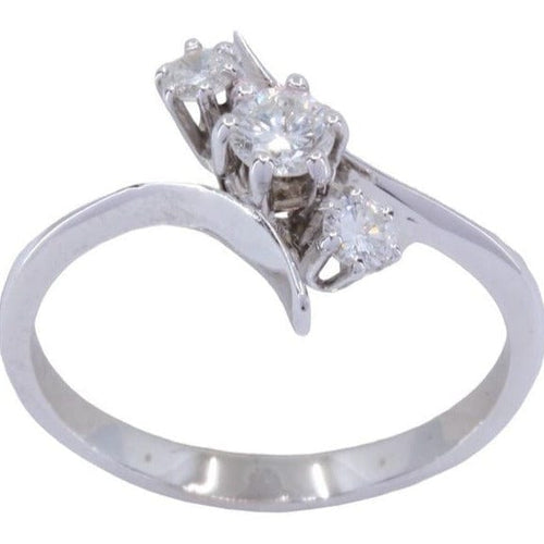 Bague BAGUE TRILOGIE DIAMANTS 58 Facettes 063751