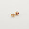 Boucles d'oreilles Boucles d'oreilles clous or jaune rubis 58 Facettes