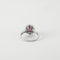 Bague 54 Bague style Marguerite Rubis Diamants 58 Facettes